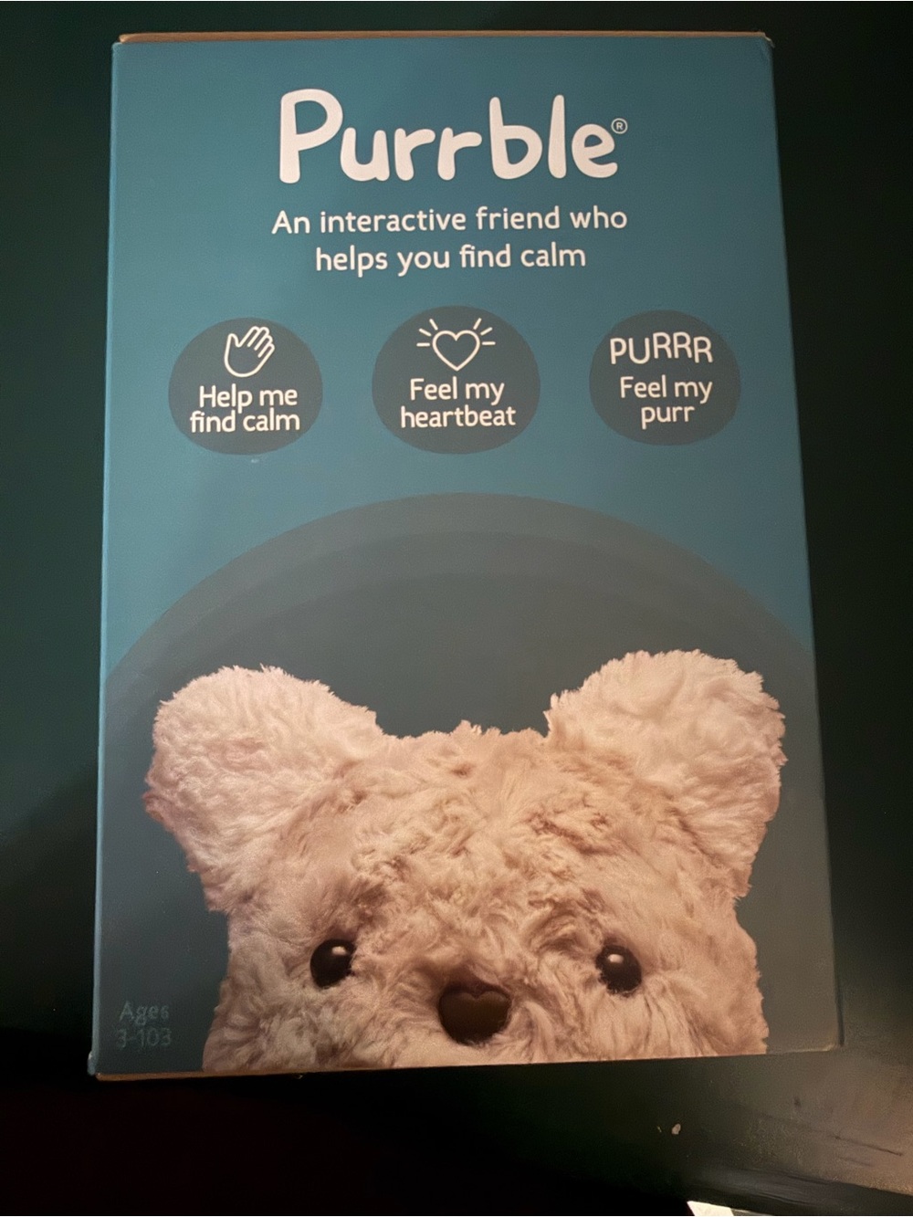 Calming Plush Toy - Tan - New, without tags